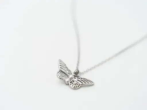 [HL-CJ219] Colgante de acero para cenizas "Mariposa"