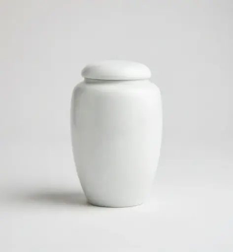 [HL-500] Urna de cerámica para mascotas "Cielo Puro"  